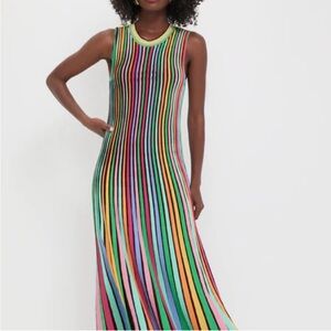 Tuckernuck Multicolor Striped Maxi Dress